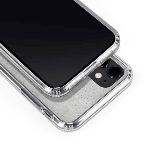 Light Grey Concrete iPhone 11 Clear Case