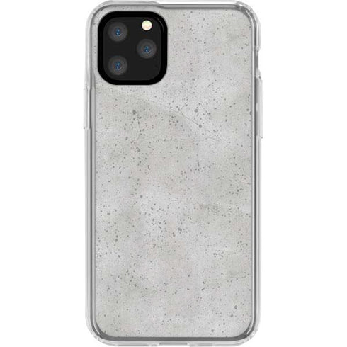 Light Grey Concrete iPhone 11 Pro Clear Case