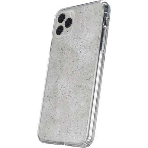 Light Grey Concrete iPhone 11 Pro Clear Case