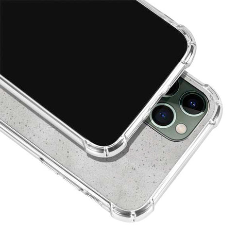 Light Grey Concrete iPhone 11 Pro Max Clear Case
