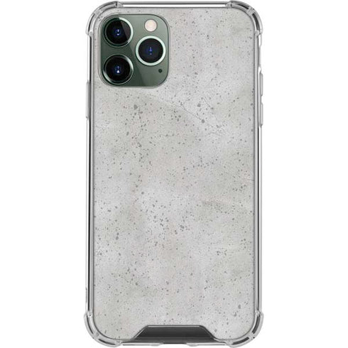 Light Grey Concrete iPhone 11 Pro Max Clear Case