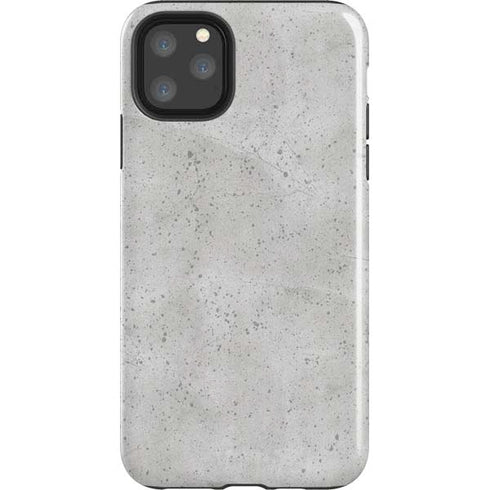 Light Grey Concrete iPhone 11 Pro Max Impact Case