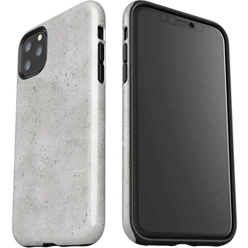 Light Grey Concrete iPhone 11 Pro Max Impact Case