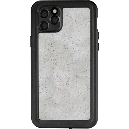 Light Grey Concrete iPhone 11 Pro Max Waterproof Case