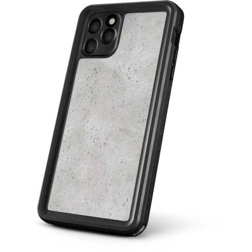 Light Grey Concrete iPhone 11 Pro Max Waterproof Case