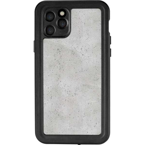 Light Grey Concrete iPhone 11 Pro Waterproof Case