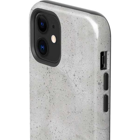 Light Grey Concrete iPhone 12 Impact Case