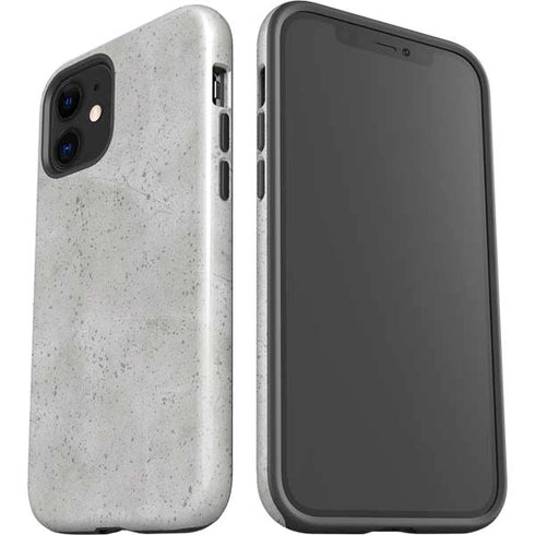 Light Grey Concrete iPhone 12 Impact Case