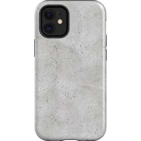 Light Grey Concrete iPhone 12 Mini Impact Case