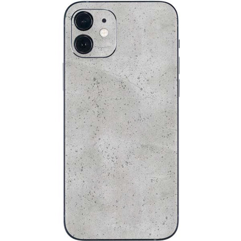 Light Grey Concrete iPhone 12 Mini Skin