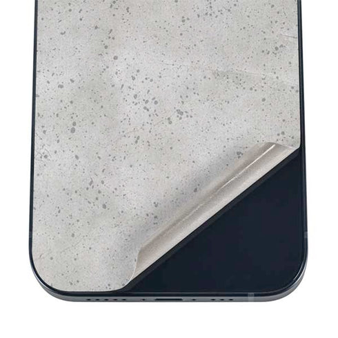 Light Grey Concrete iPhone 12 Mini Skin