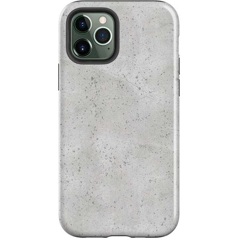 Light Grey Concrete iPhone 12 Pro Impact Case