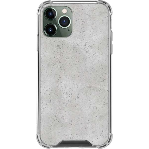 Light Grey Concrete iPhone 12 Pro Max Clear Case