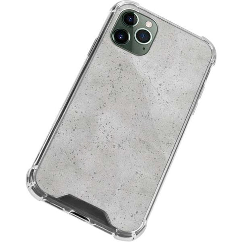 Light Grey Concrete iPhone 12 Pro Max Clear Case