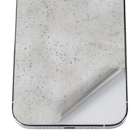 Light Grey Concrete iPhone 12 Pro Max Skin