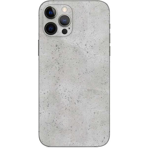 Light Grey Concrete iPhone 12 Pro Skin