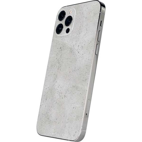 Light Grey Concrete iPhone 12 Pro Skin