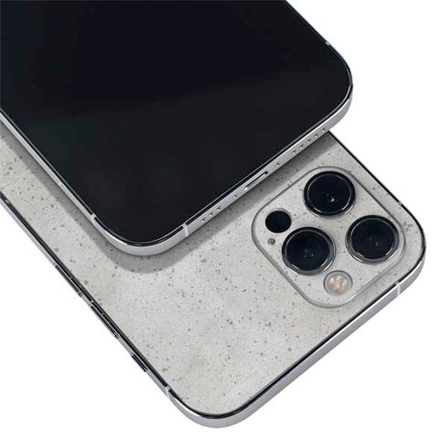 Light Grey Concrete iPhone 12 Pro Skin