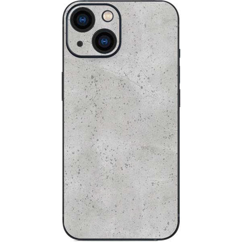 Light Grey Concrete iPhone 13 Mini Skin