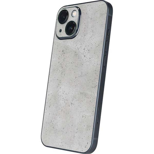 Light Grey Concrete iPhone 13 Mini Skin