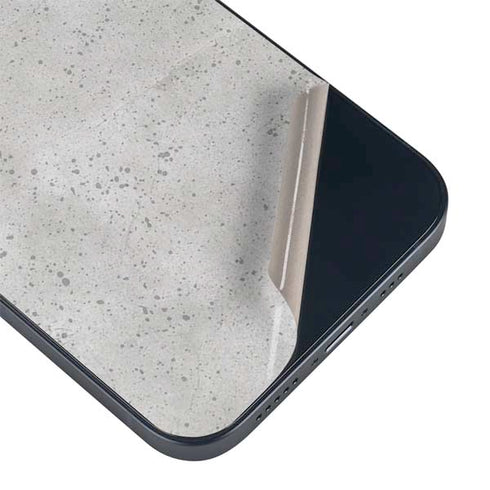 Light Grey Concrete iPhone 13 Mini Skin