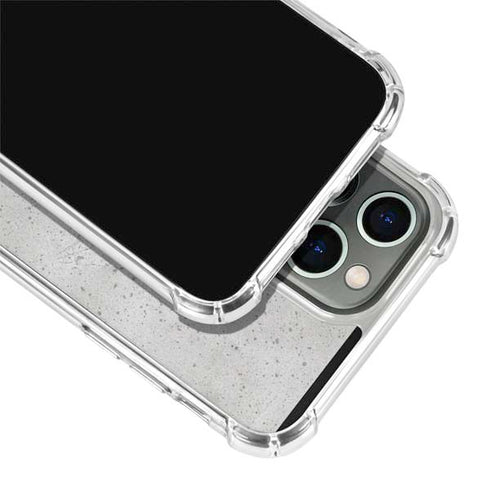 Light Grey Concrete iPhone 13 Pro Max Clear Case
