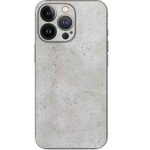 Light Grey Concrete iPhone 13 Pro Skin