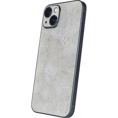Light Grey Concrete iPhone 13 Skin