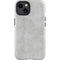 Light Grey Concrete iPhone 14 Plus Impact Case