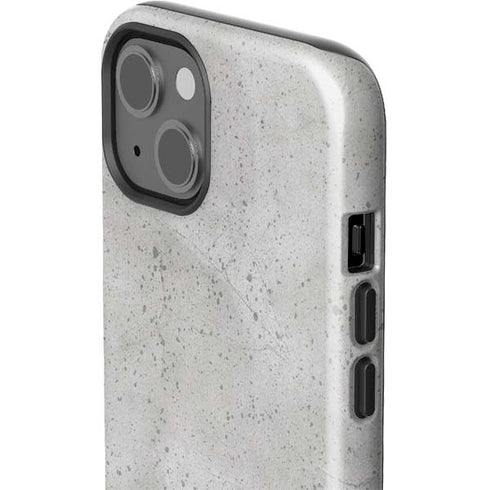 Light Grey Concrete iPhone 15 Impact Case