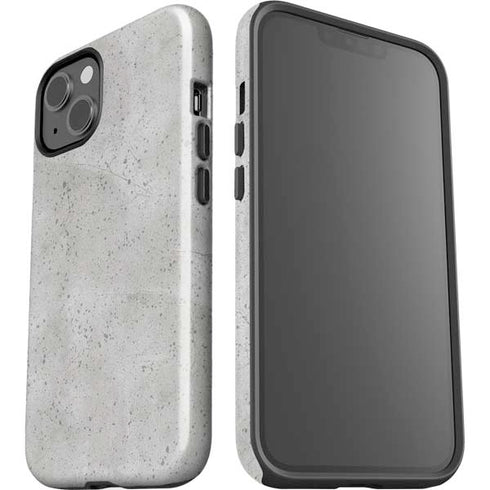 Light Grey Concrete iPhone 15 Impact Case