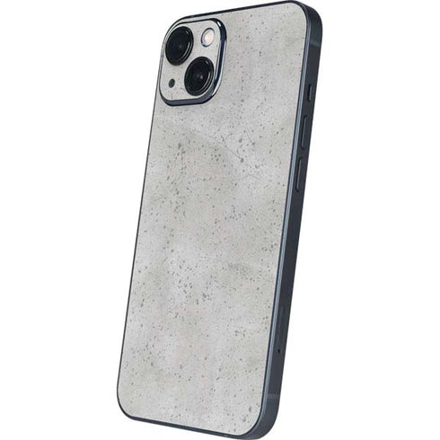 Light Grey Concrete iPhone 14 Plus Skin