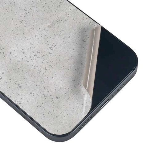 Light Grey Concrete iPhone 15 Plus Skin