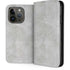 Light Grey Concrete iPhone 14 Pro Folio Case