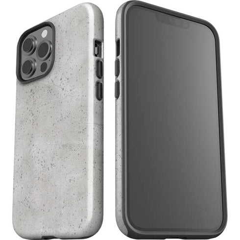 Light Grey Concrete iPhone 15 Pro Max Impact Case