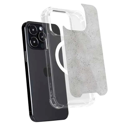 Light Grey Concrete iPhone 14 Pro Max MagSafe Case