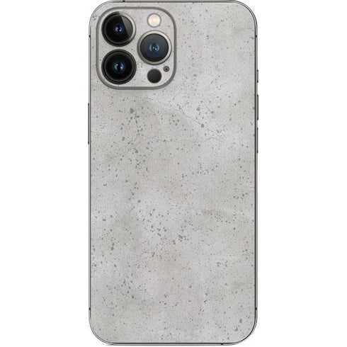 Light Grey Concrete iPhone 14 Pro Max Skin