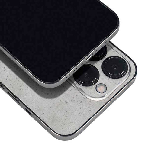 Light Grey Concrete iPhone 14 Pro Skin
