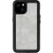 Light Grey Concrete iPhone 15 Plus Waterproof Case