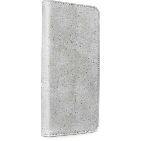 Light Grey Concrete iPhone 15 Pro Folio Case