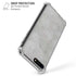 Light Grey Concrete iPhone 7/8 Plus Clear Case