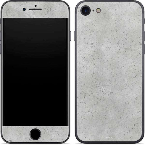 Light Grey Concrete iPhone 8 Skin