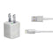 Light Grey Concrete iPhone Charger (5W USB) Skin