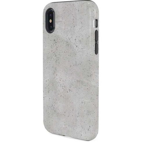 Light Grey Concrete iPhone X Pro Case
