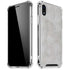 Light Grey Concrete iPhone XR Clear Case