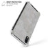 Light Grey Concrete iPhone XR Clear Case