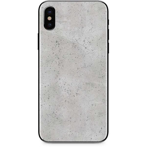 Light Grey Concrete iPhone XS Max Skin