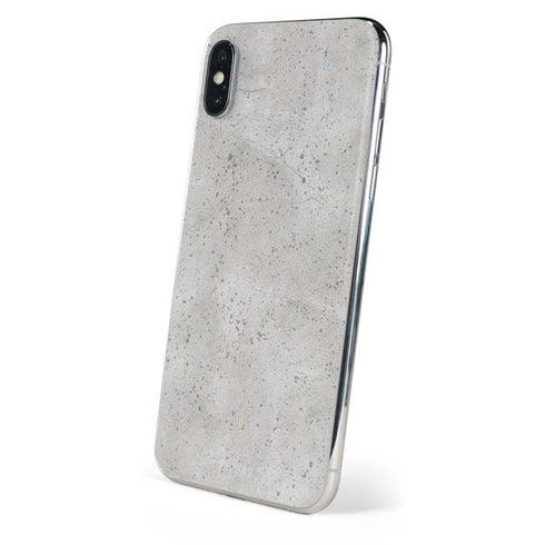 Light Grey Concrete iPhone XS Max Skin