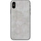 Light Grey Concrete iPhone XS Skin