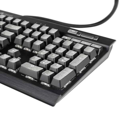 Light Grey Concrete K95 RGB PLATINUM Mechanical Gaming Keyboard Skin